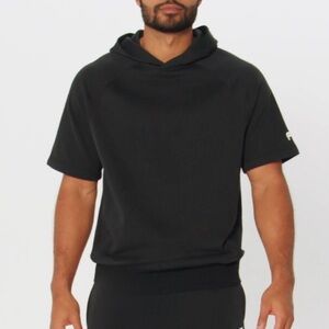The Year Round Terry Short Sleeve Hoodie & Shorts 5in